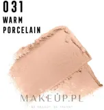 Пудра компактная Max Factor Facefinity Compact Foundation SPF 20 Refillable матирующая, с зеркальцем и спонжем, 10 г, оттенок 031 - Warm Porcelain — фото 1