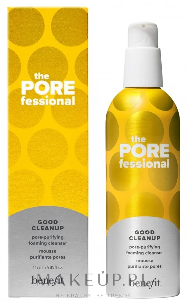 Пенка для умывания Benefit The POREfessional Good Cleanup очищающая, для всех типов кожи, 147 мл
