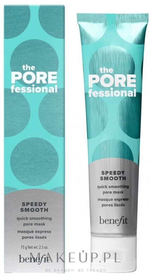 Benefit The POREfessional Speedy Smooth Mask — очищающая маска для лица с глиной, сельдереем и льном, 75 г
