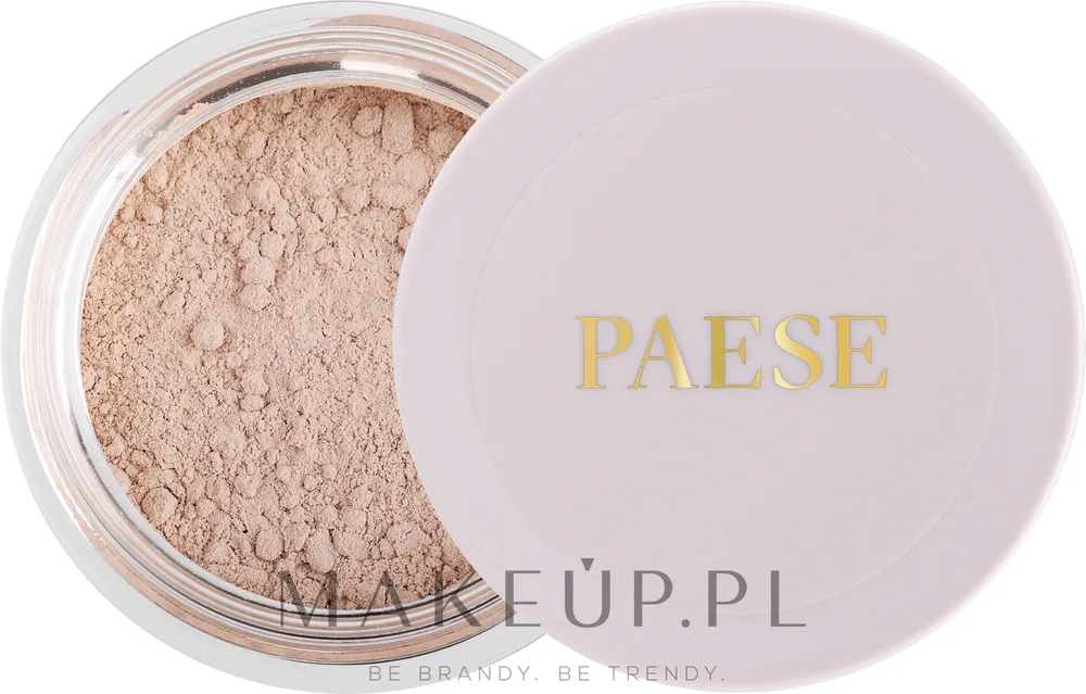 Рассыпчатая пудра Paese Mist Powder сияющая, 5 г, оттенок 01 - Light Beige