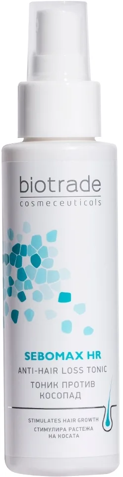 Лосьон для волос Biotrade Sebomax HR тонизирующий тоник для кожи головы 75 мл
