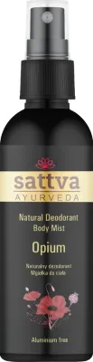 Натуральный дезодорирующий спрей-дымка для тела Sattva Opium