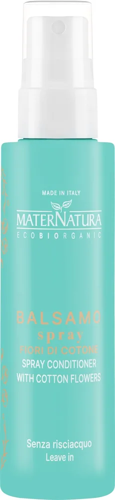 Спрей-кондиционер для волос с цветками хлопка MaterNatura Spray Conditioner With Cotton Flowers, 150 мл