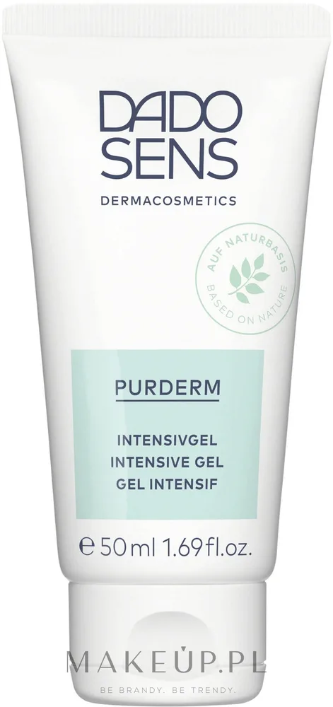 Гель для лица Dado Sens PurDerm Intensive Gel интенсивный, для проблемной кожи, 50 мл