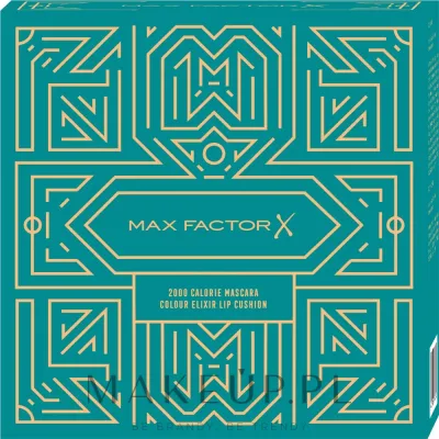 Набор Max Factor тушь для объема 2000 Calorie и блеск-подушечка для губ Colour Elixir 2x9 мл