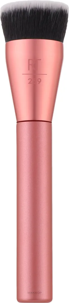 Круглая плоская кисть для тональной основы Real Techniques Glow Round Base 259 веганская