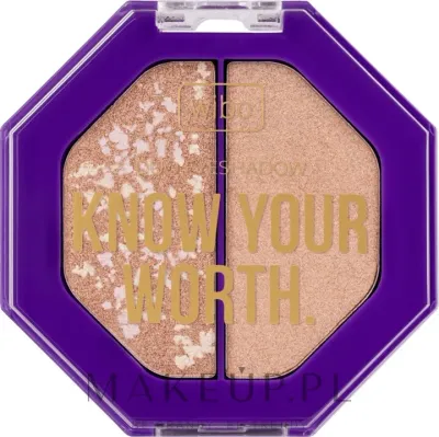 Тени для век Wibo Know Your Worth Duo двойные