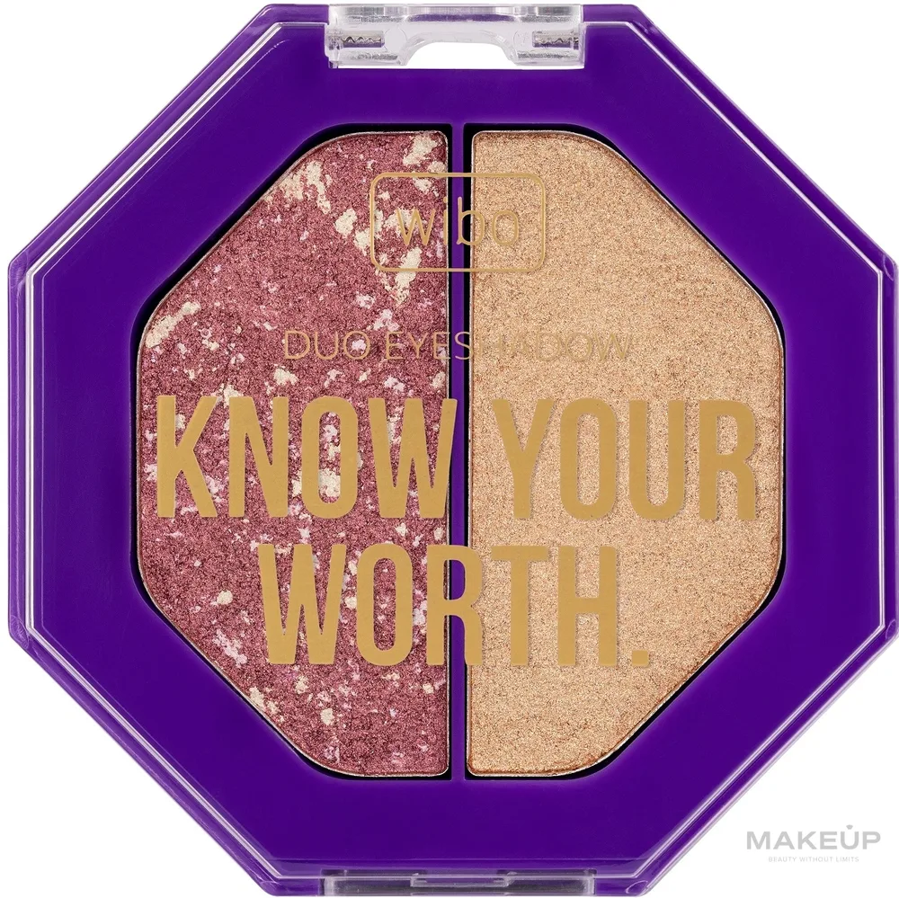 Тени для век Wibo Know Your Worth Duo двойные, оттенок 03