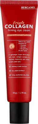 Крем для кожи вокруг глаз Bergamo Triple Collagen с тройным коллагеном 50 г