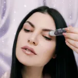 Набор Crystallove Amethyst 3D Eye флакон с кристаллом 10 мл и массажер для области вокруг глаз аметист — фото 5