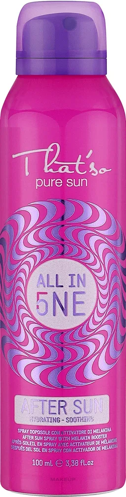 That's So That's So After Sun Travel Size Spray - Спрей для тела Thats So After Sun Travel Size после загара кокос и ментол 100 мл