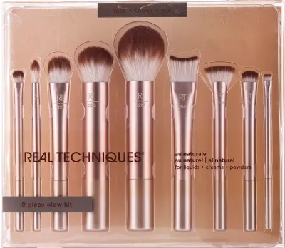 Набор кистей для макияжа Real Techniques Au Naturale Makeup Brush Kit 9 шт