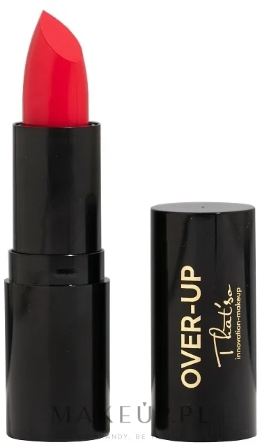 That's So Szminka z kwasem hialuronowym - Помада для губ That'So Over-Up Lipstick матовая, оттенок Red