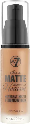 Тональная основа W7 Genius Feather Light Foundation лёгкая натуральная, 30 мл