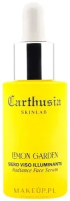 Carthusia Skinlab Lemon Garden Radiance осветляющая сыворотка с водой лимона, экстрактом вишни и маслом баобаба для лица, 30 мл