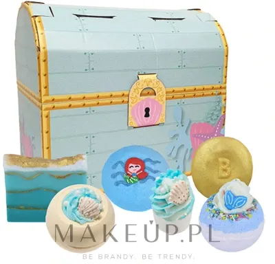 Набор Bomb Cosmetics Mermaid Treasure бомбочки для ванны мыло и другие средства 6 предметов