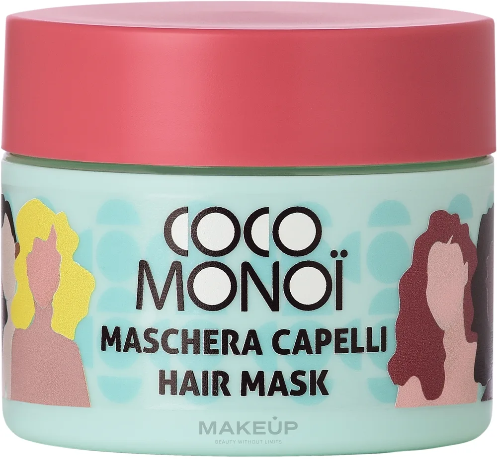 Маска для волос Coco Monoi 3 в 1 питание и блеск, миндальное масло, кокосовое масло, экстракт ромашки, 250 мл