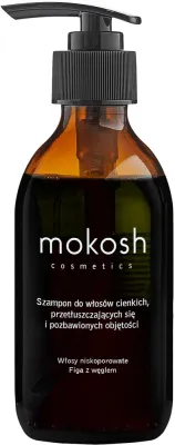 Mokosh Cosmetics Mokosh Cosmetics - Шампунь Mokosh Фига с углём для тонких и склонных к жирности волос, с инулином и лопухом, 200 мл