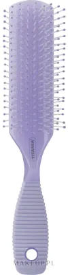 Массажная щётка для волос Titania овальная 9 рядов фиолетовый