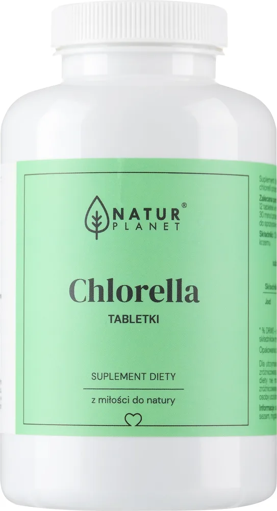 БАД Natur Planet / Chlorella 250 mg, хлорелла, таблетки, 125 г