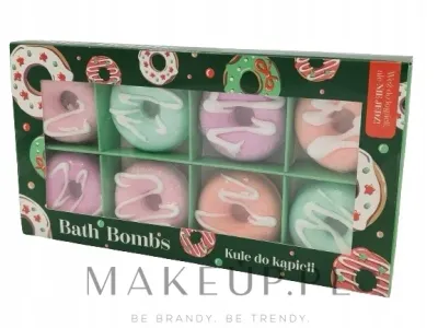 Набор бомбочек для ванны Bella Bath Bombs в форме пончиков 8 шт по 30 г