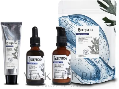 Набор Bullfrog Botanical Lab маска для лица 50 мл сыворотка 50 мл и увлажняющий крем 50 мл