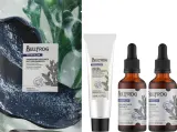 Набор для лица Bullfrog Botanical Lab отшелушивающая маска увлажняющая сыворотка и крем с водорослями 3x50 мл — фото 1