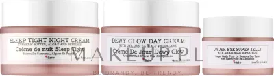 Набор для лица theBalm Day-to-Night Glow дневной ночной крем и гель для век с маслом ши 2x30+15 мл