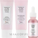 Набор для лица theBalm Luminous Trio увлажняющий крем масло и скраб с маслом ши и рисом 3x30 мл — фото 1