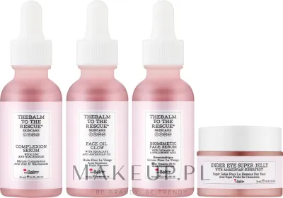 Набор для лица theBalm Revitalize & Illuminate две сыворотки масло для сияния и гель для век 3x30+15 мл