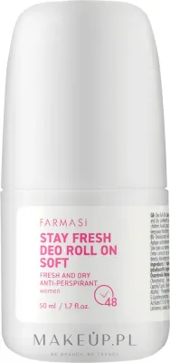 Дезодорант-антиперспирант-ролик Farmasi Stay Fresh Soft для женщин