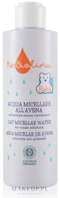 NeBiolina Bebe детская мицеллярная вода с овсом алоэ и пребиотиками для лица и тела 200 мл