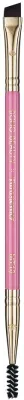Двусторонняя кисть для бровей и ресниц Boho Beauty Makeup Brush MT18 из синтетического ворса