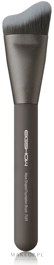 Волнообразная кисть для тональной основы Eigshow Beauty Wave Shaped Foundation F659