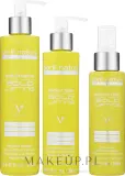 Набор для вьющихся волос Abril et Nature Gold Lifting шампунь маска и крем для укладки 250+200+100 мл — фото 2