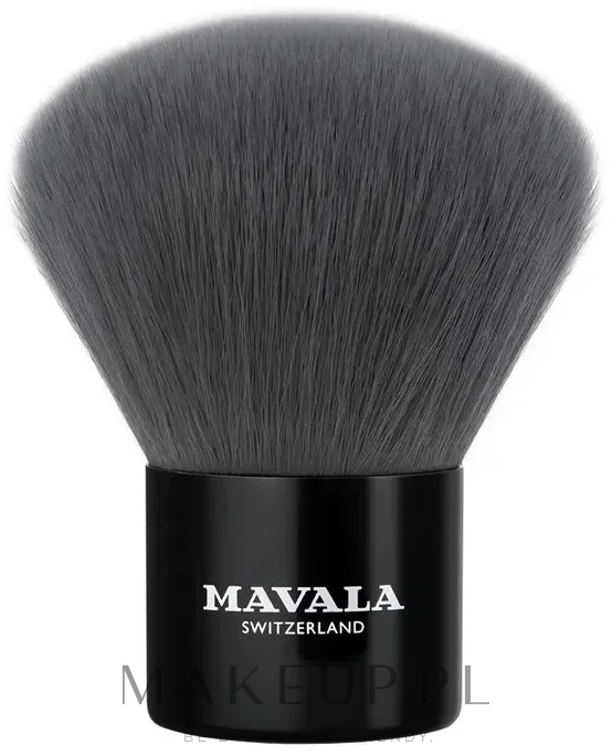Кисть кабуки Mavala Kabuki Silky Powder Brush из мягкого шелковистого ворса купольная