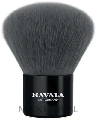 Кисть кабуки Mavala Kabuki Silky Powder Brush из мягкого шелковистого ворса купольная