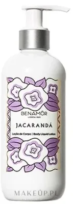 Benamor Jacaranda Body Lotion — увлажняющий бальзам для тела с маслом ши, алоэ и аргановым маслом, 300 мл