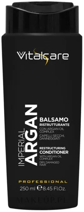 Восстанавливающий кондиционер для сухих и повреждённых волос Vitalcare Professional Imperial Argan Restructuring 250 мл
