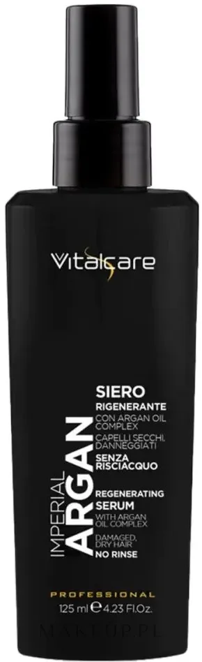 Реструктурирующая сыворотка для сухих и повреждённых волос Vitalcare Professional Imperial Argan Restructuring Serum, 125 мл