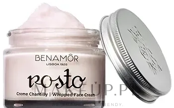 Крем для лица Benamor Rosto Whipped с розой увлажняющий 50 мл