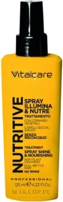 Питательный спрей для сияния и ухода за волосами Vitalcare Professional Nutritive Illumina & Nutre, 125 мл