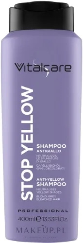 Шампунь Vitalcare Professional Stop Yellow против жёлтых бликов, для окрашенных волос, 400 мл
