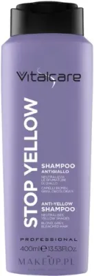 Шампунь Vitalcare Professional Stop Yellow против жёлтых бликов, для окрашенных волос, 400 мл
