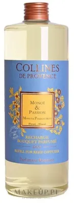 Сменный блок для аромадиффузора Collines de Provence Monoi & Passion Fruit 200 мл и