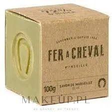Мыло марсельское Fer A Cheval Pure Olive оливковое, куб