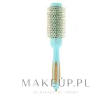 Круглая щётка для укладки волос Ilu Hair Brush BambooM Round 35 мм бамбук — фото 1