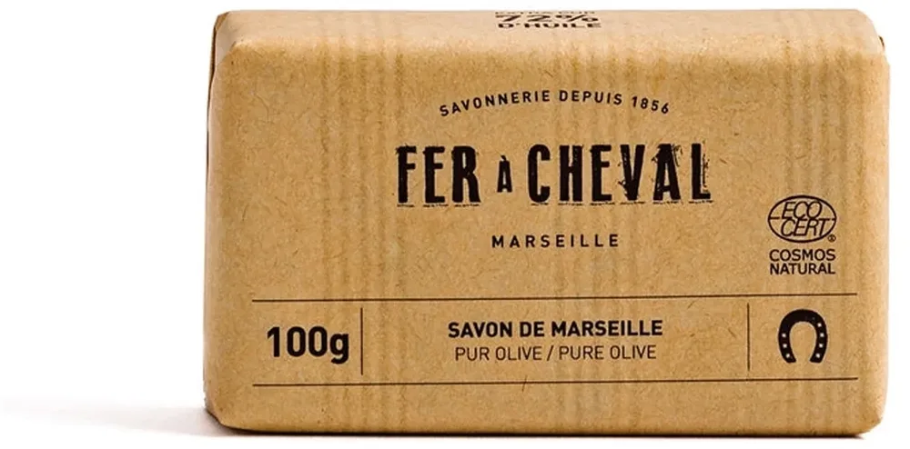 Мыло марсельское Fer A Cheval Pure Olive оливковое