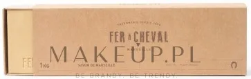 Мыло марсельское Fer A Cheval Vegetal растительное, куб, 1000 г