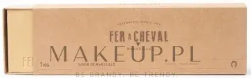 Мыло марсельское Fer A Cheval Vegetal растительное, куб, 1000 г